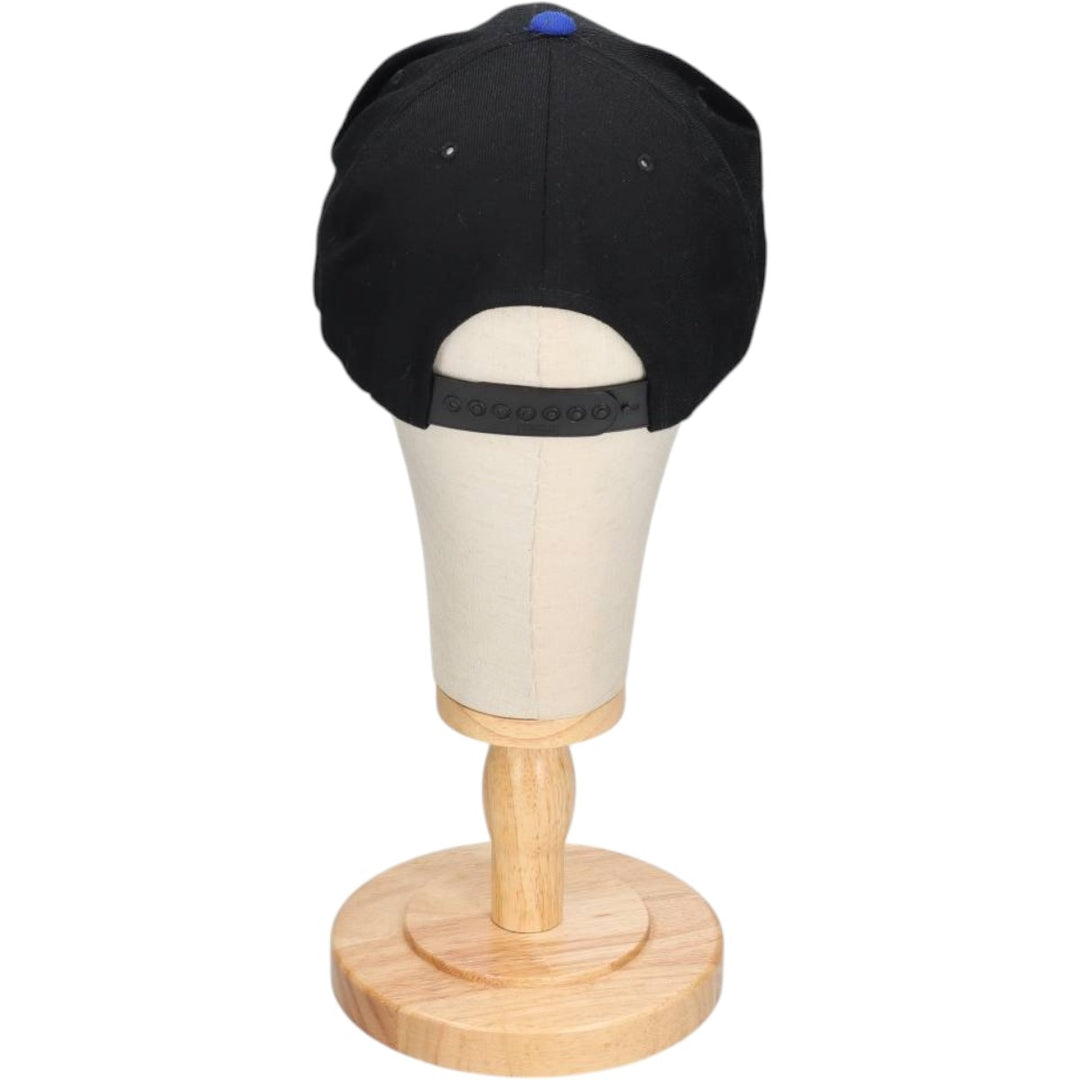 90'S YUPOONG MCA Advertising Two-Tone Baseball Cap, 6-Panel Cap, One Size Fits All, Vintage acrylic black type Vintage Second Hand