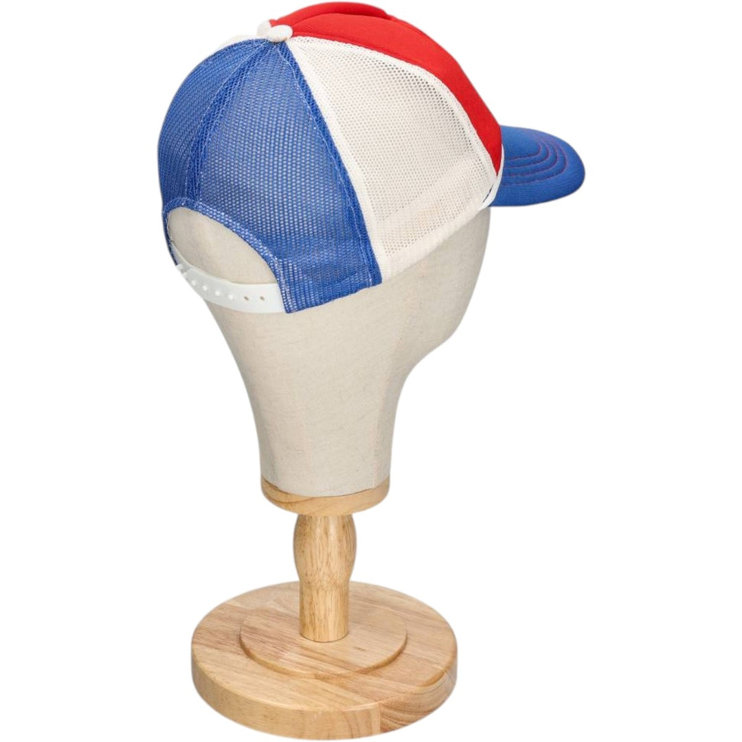 Disney Mickey Mouse Tricolor Trucker Cap Mesh Cap (One Size Fits All) polyester red type Vintage Second Hand