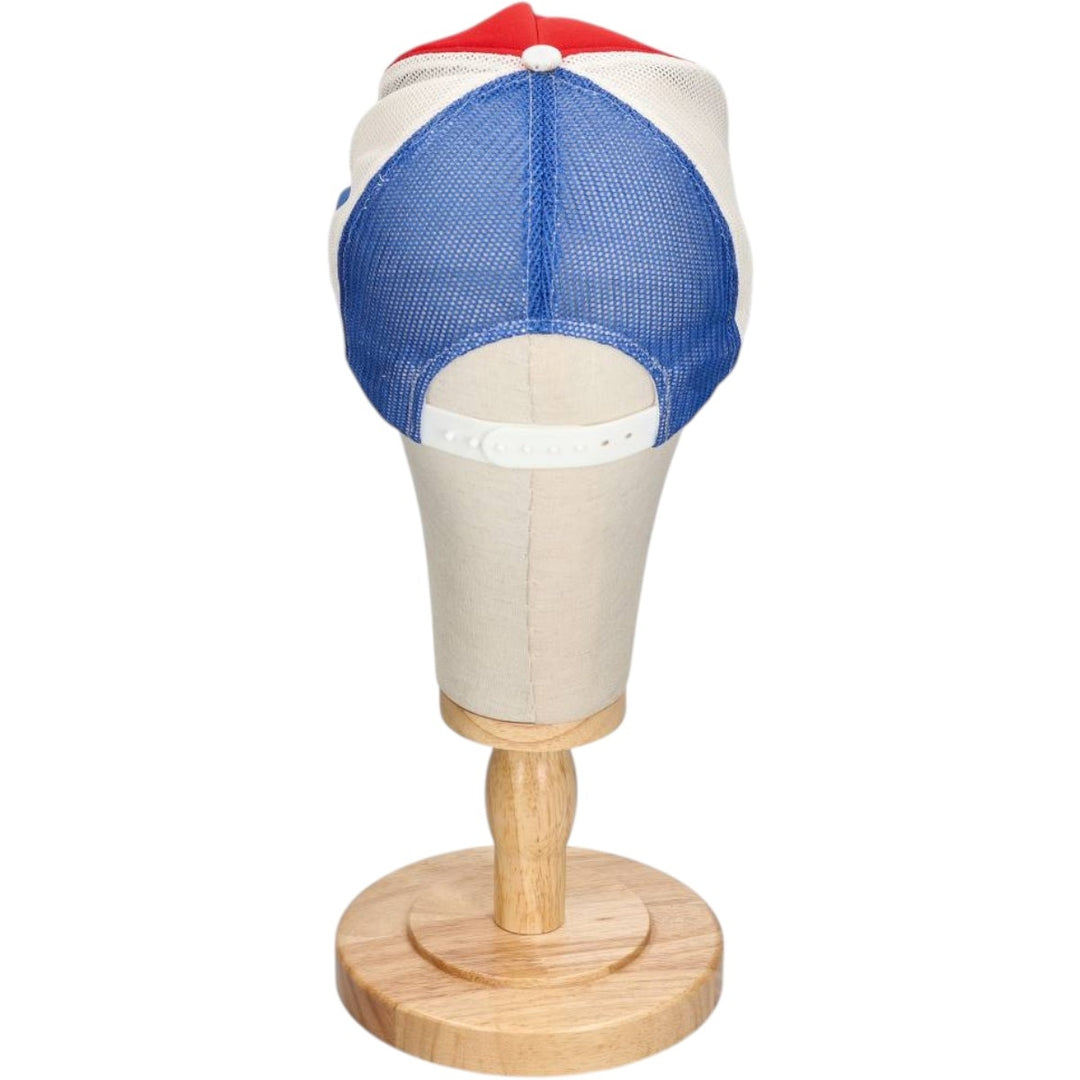Disney Mickey Mouse Tricolor Trucker Cap Mesh Cap (One Size Fits All) polyester red type Vintage Second Hand
