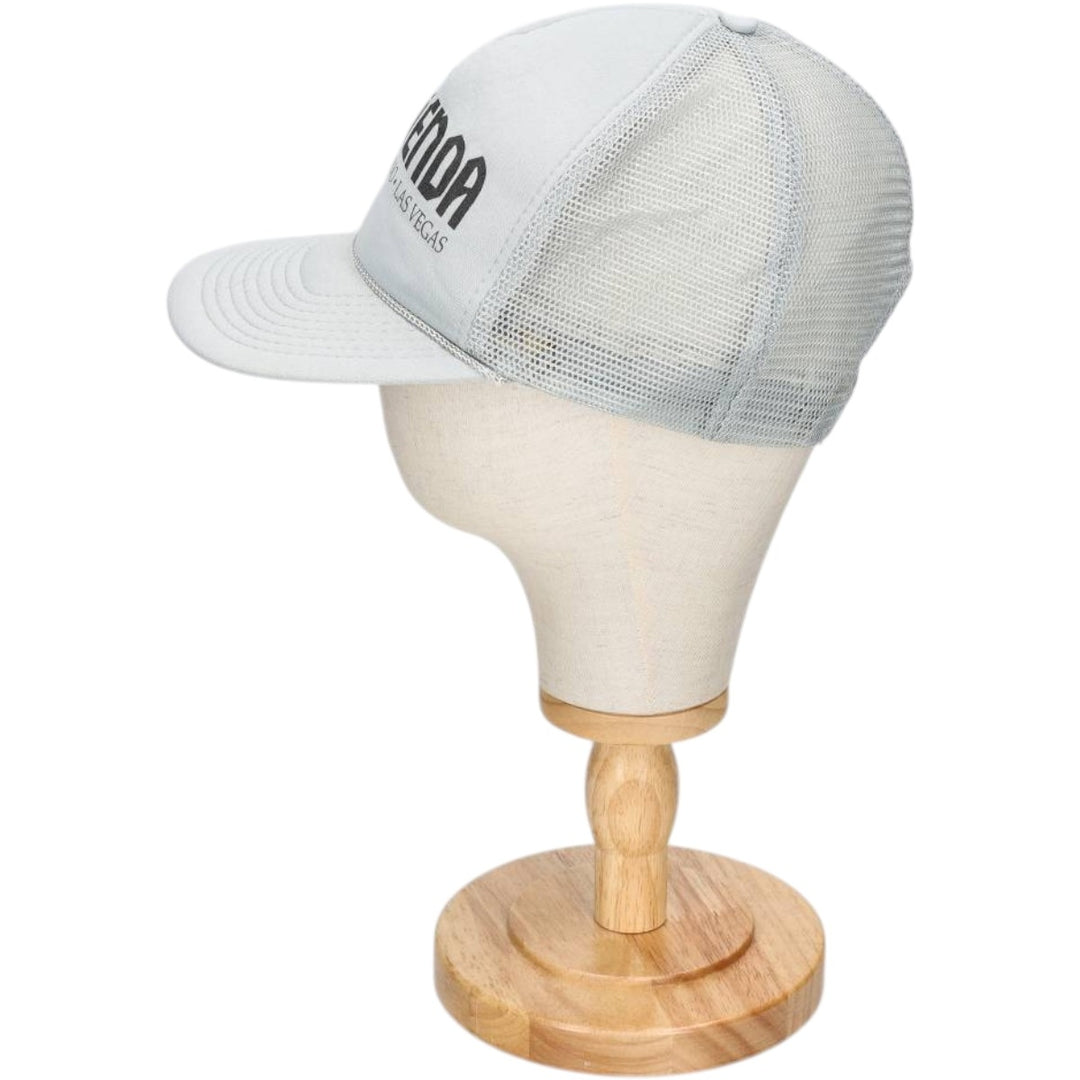 90'S MOHR'S HACIENDA HOTEL and CASINO Trucker Cap Mesh Cap One Size Fits All Vintage unclear gray type Vintage Second Hand
