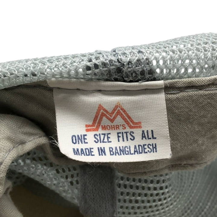 90'S MOHR'S HACIENDA HOTEL and CASINO Trucker Cap Mesh Cap One Size Fits All Vintage unclear gray type Vintage Second Hand