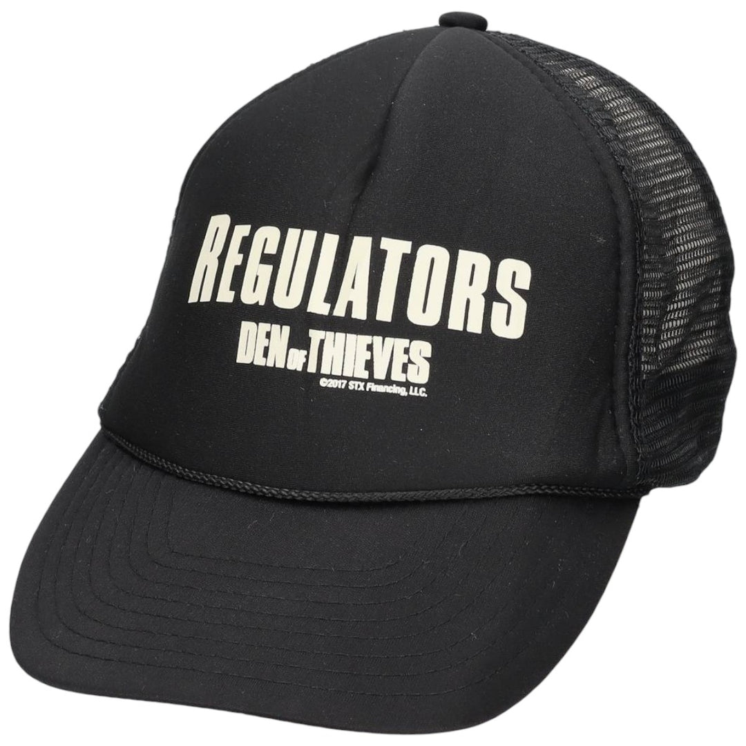 NISSIN Den of Thieves The Outlaw Trucker Cap Movie Mesh Cap (One Size Fits All) unclear black type Vintage Second Hand