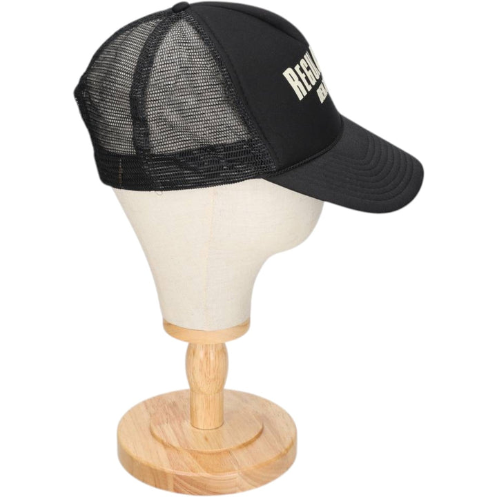 NISSIN Den of Thieves The Outlaw Trucker Cap Movie Mesh Cap (One Size Fits All) unclear black type Vintage Second Hand