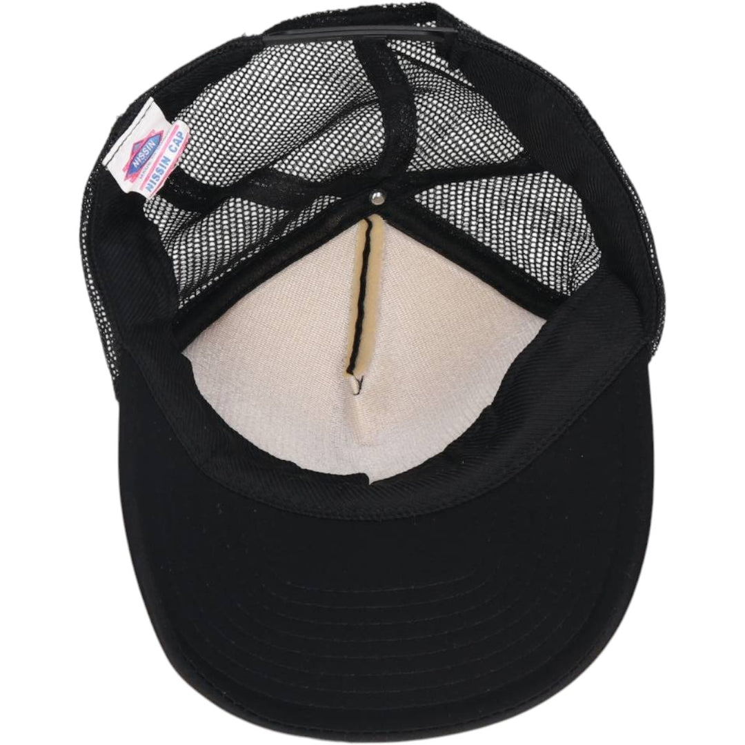 NISSIN Den of Thieves The Outlaw Trucker Cap Movie Mesh Cap (One Size Fits All) unclear black type Vintage Second Hand