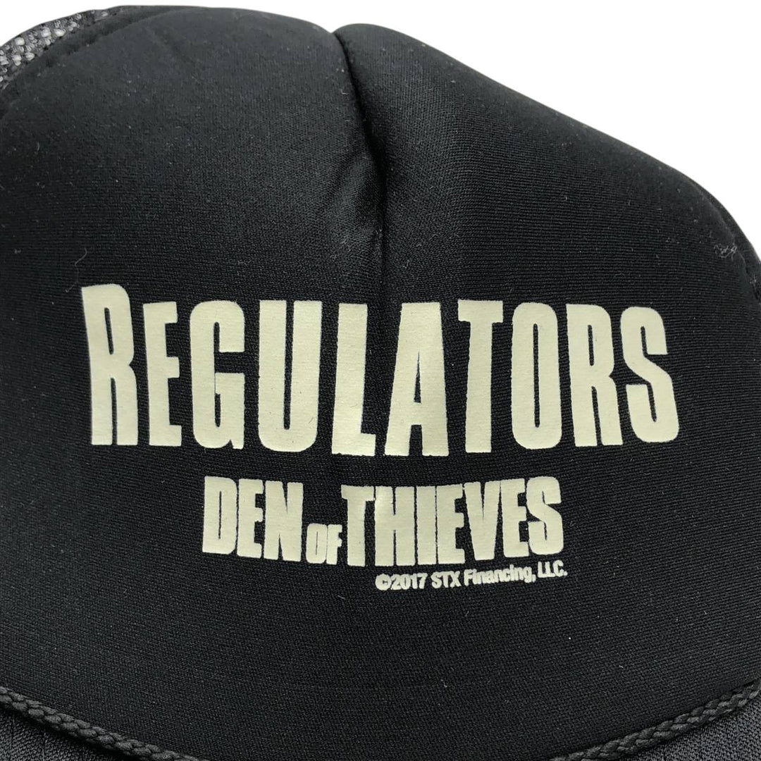 NISSIN Den of Thieves The Outlaw Trucker Cap Movie Mesh Cap (One Size Fits All) unclear black type Vintage Second Hand