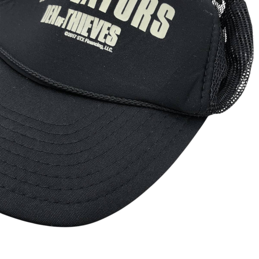 NISSIN Den of Thieves The Outlaw Trucker Cap Movie Mesh Cap (One Size Fits All) unclear black type Vintage Second Hand
