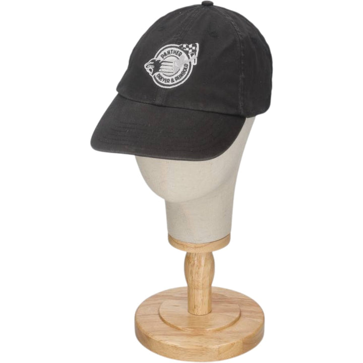 Baseball cap, 6-panel cap, one size fits all cotton black type Vintage Second Hand