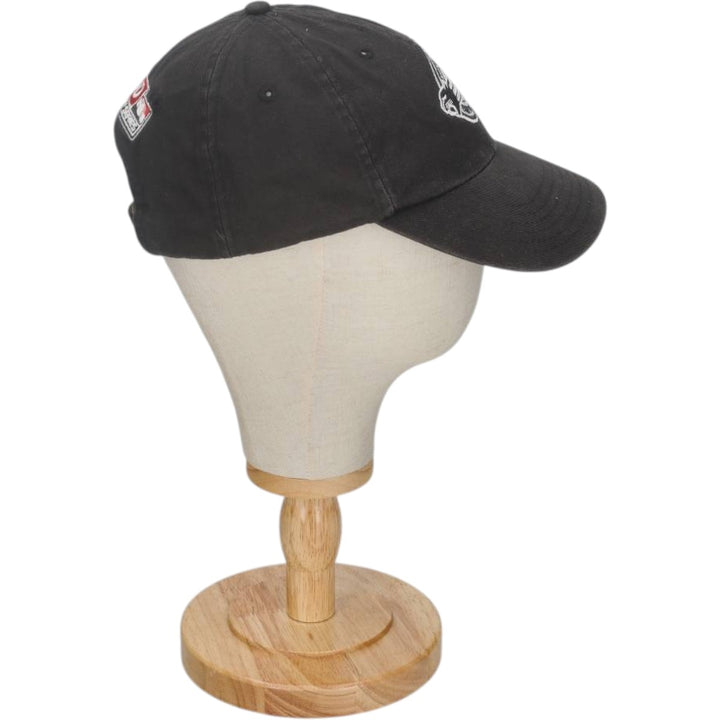 Baseball cap, 6-panel cap, one size fits all cotton black type Vintage Second Hand