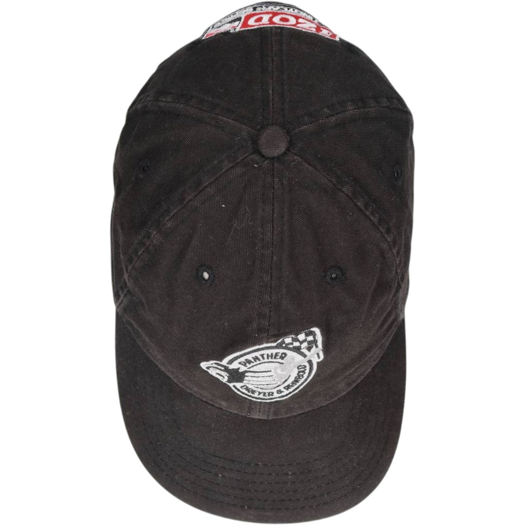 Baseball cap, 6-panel cap, one size fits all cotton black type Vintage Second Hand