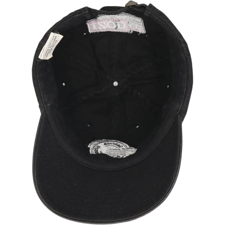 Baseball cap, 6-panel cap, one size fits all cotton black type Vintage Second Hand