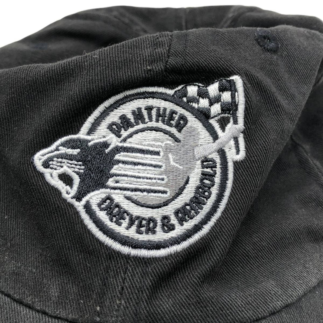 Baseball cap, 6-panel cap, one size fits all cotton black type Vintage Second Hand
