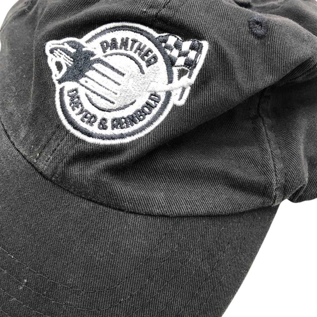 Baseball cap, 6-panel cap, one size fits all cotton black type Vintage Second Hand