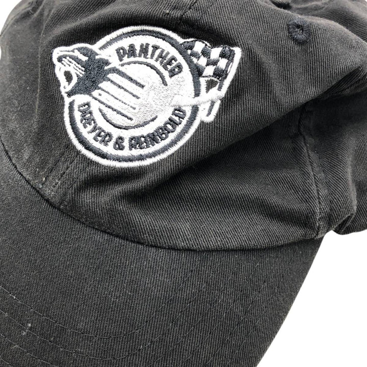 Baseball cap, 6-panel cap, one size fits all cotton black type Vintage Second Hand