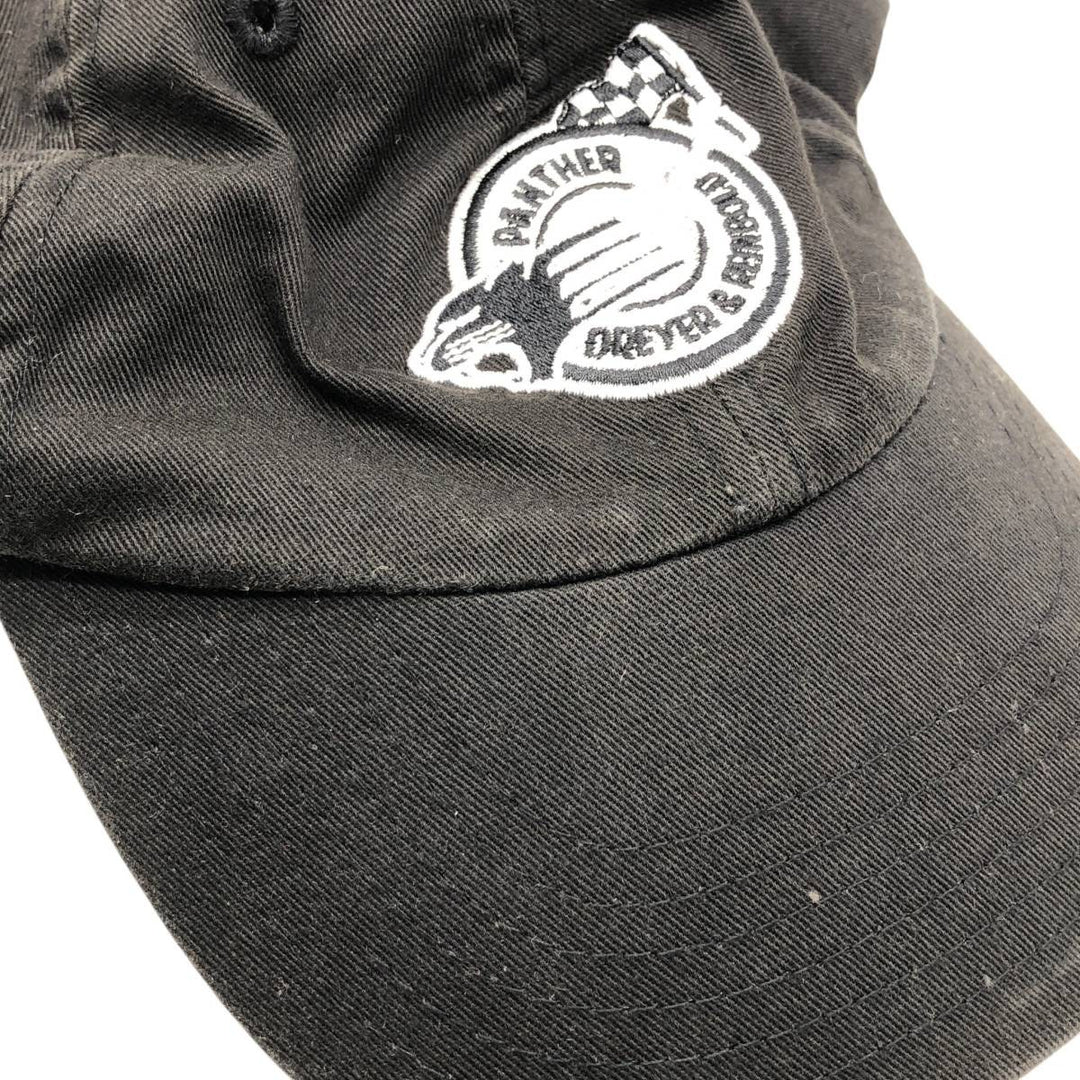 Baseball cap, 6-panel cap, one size fits all cotton black type Vintage Second Hand