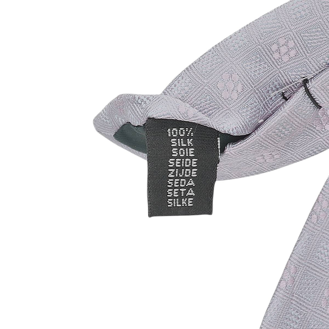 Balmain all-over print tie silk purple type Vintage Second Hand
