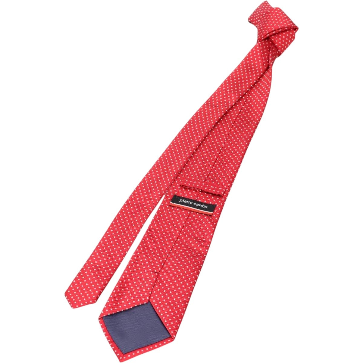 ピエールカルダン PIERRE CARDIN ダイヤ柄 ネクタイ silk red type