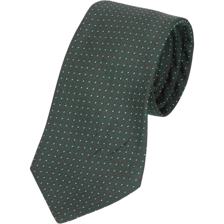 Ralph Lauren POLO by Ralph Lauren all-over print handmade tie unclear green type Vintage Second Hand