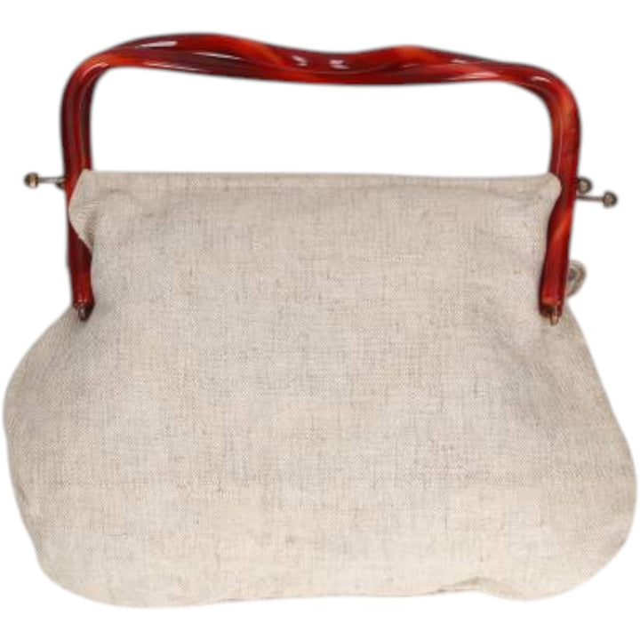 Handbag unclear unbleached Vintage Second Hand