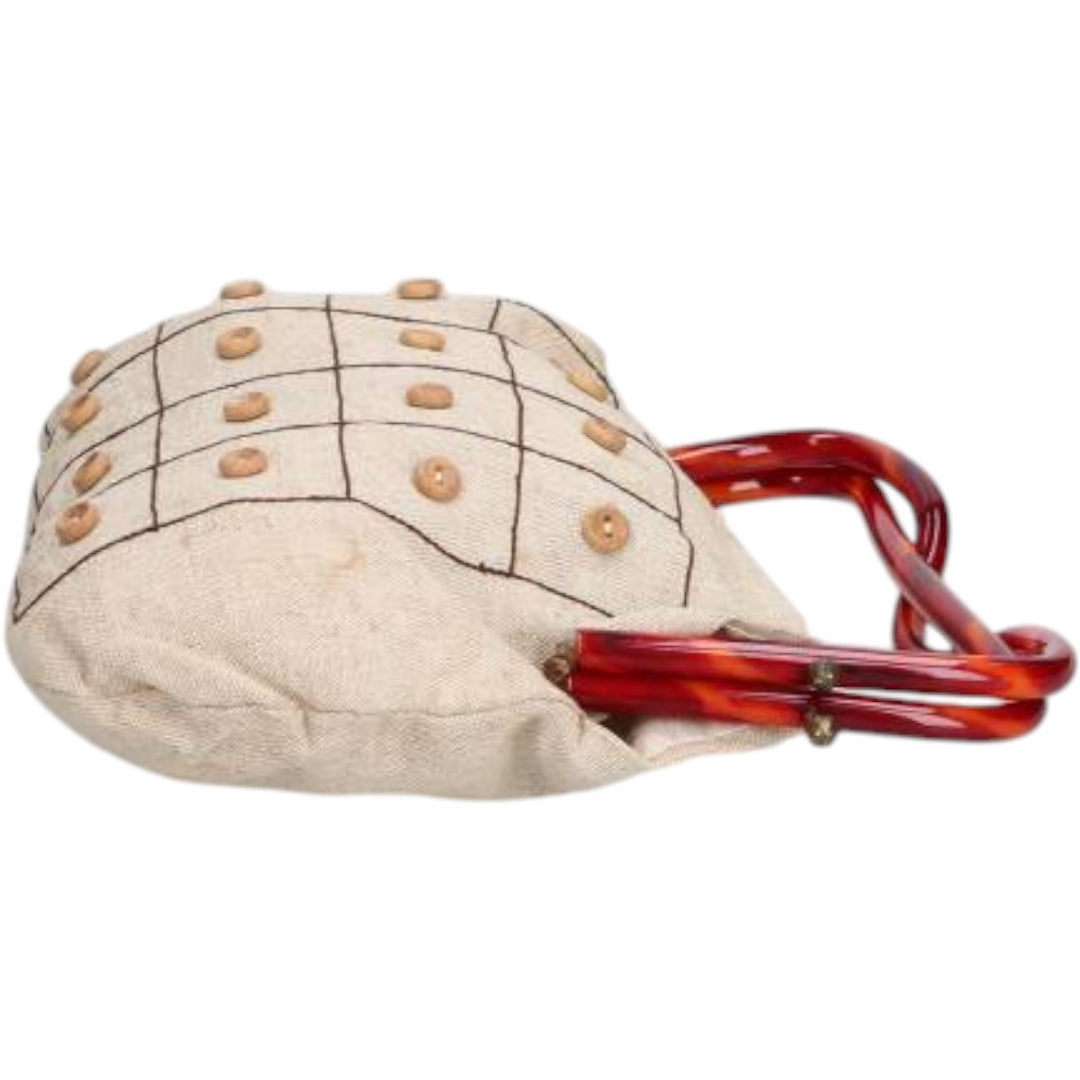 Handbag unclear unbleached Vintage Second Hand