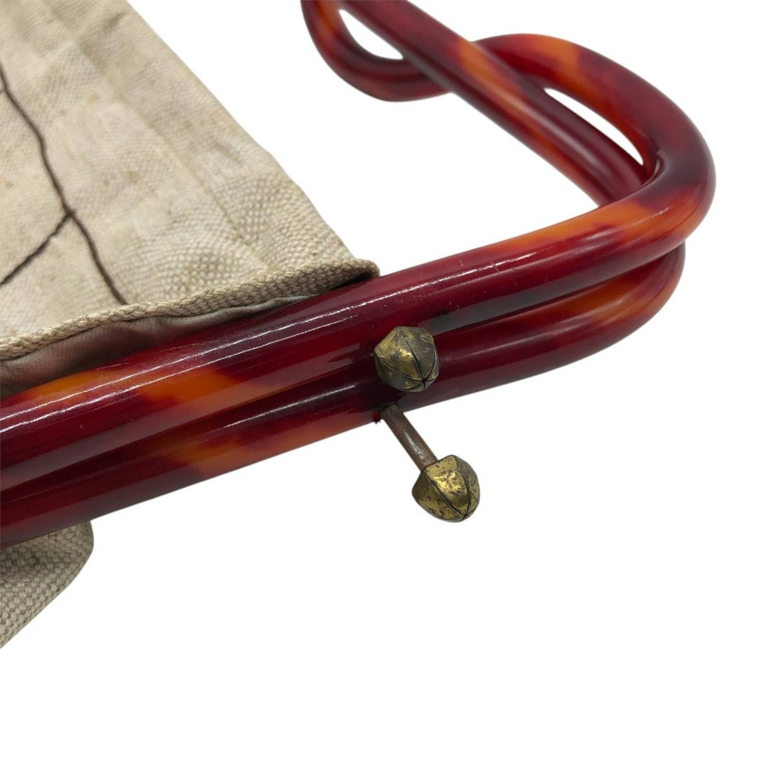 Handbag unclear unbleached Vintage Second Hand