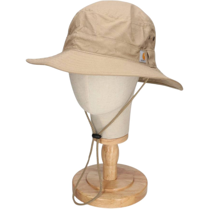 Carhartt Safari Hat, One Size Fits All cotton Beige type Vintage Second Hand