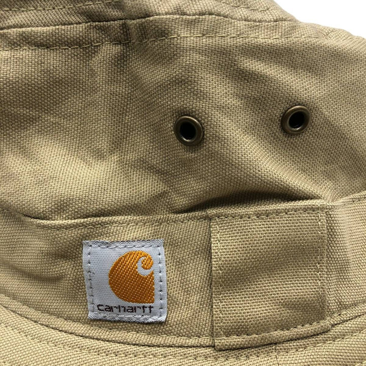 Carhartt Safari Hat, One Size Fits All cotton Beige type Vintage Second Hand
