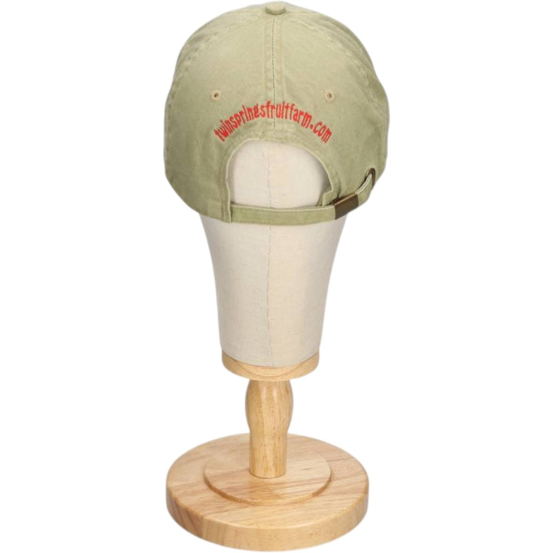 Anvil Baseball Cap, 6-Panel Cap, One Size Fits All cotton Khaki type Vintage Second Hand