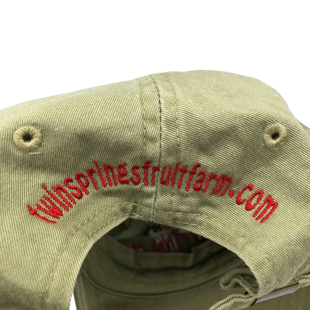 Anvil Baseball Cap, 6-Panel Cap, One Size Fits All cotton Khaki type Vintage Second Hand
