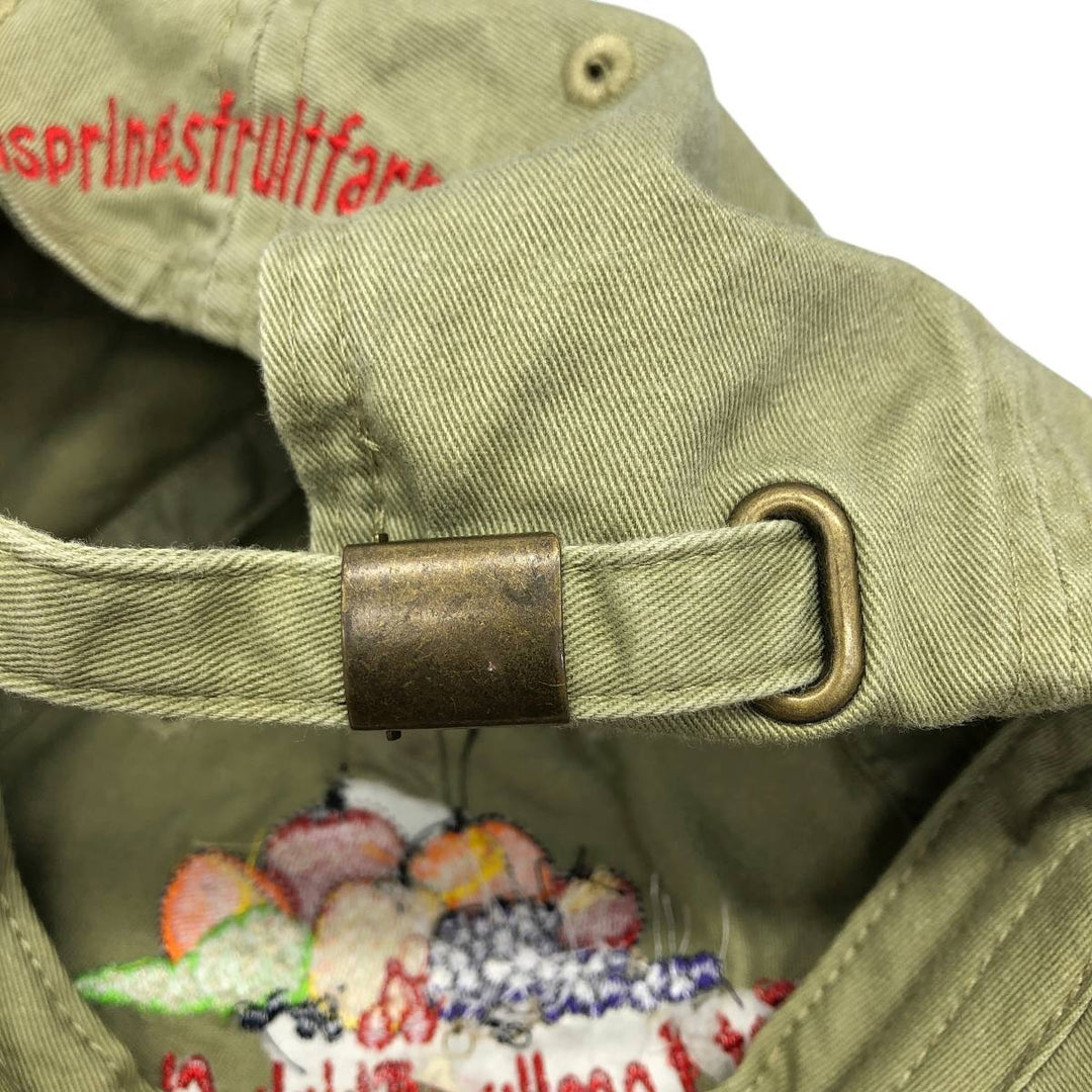 Anvil Baseball Cap, 6-Panel Cap, One Size Fits All cotton Khaki type Vintage Second Hand