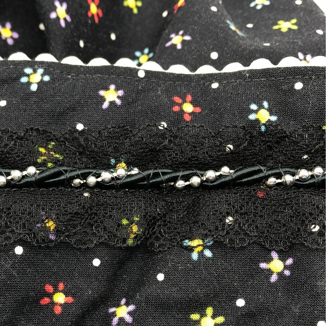 VICTORY ModestAnytime.com All-over print roll cap, one size fits all. unclear black type Vintage Second Hand