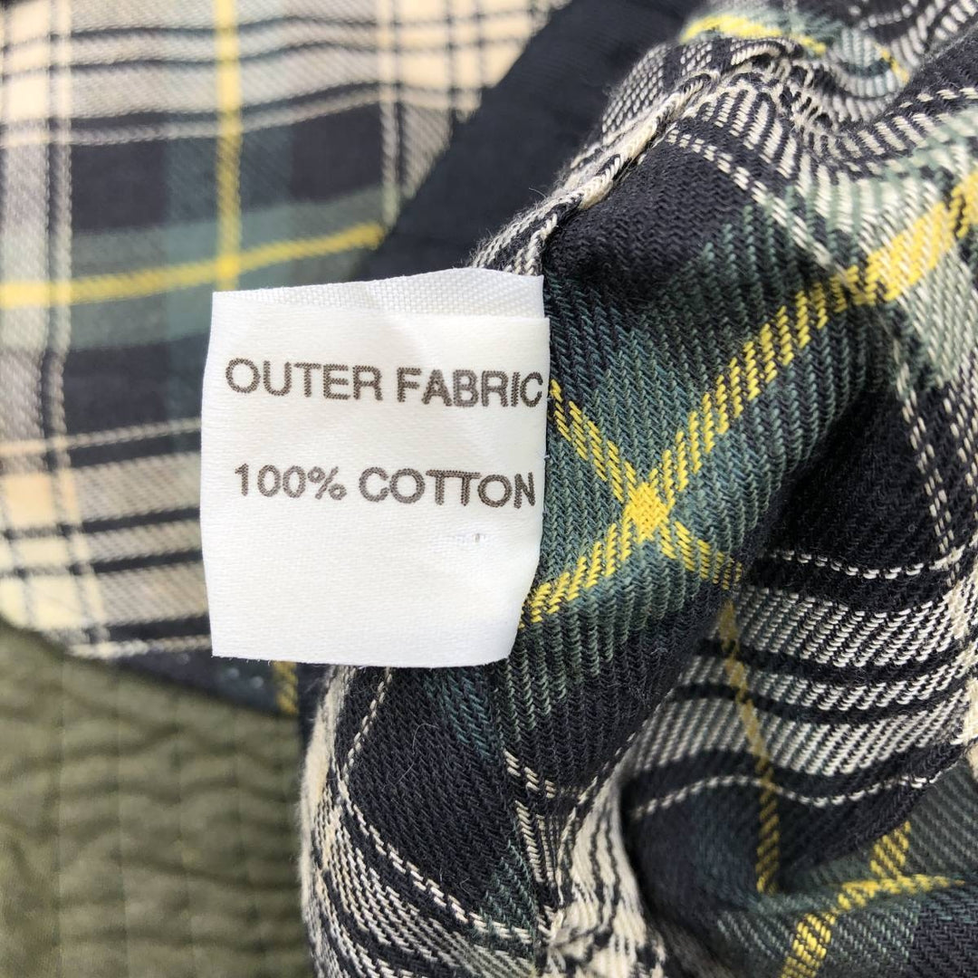 2000s-present Barbour 3-warrant safari hat with ear flaps, made in England, one size fits all. cotton Khaki type Vintage Second Hand