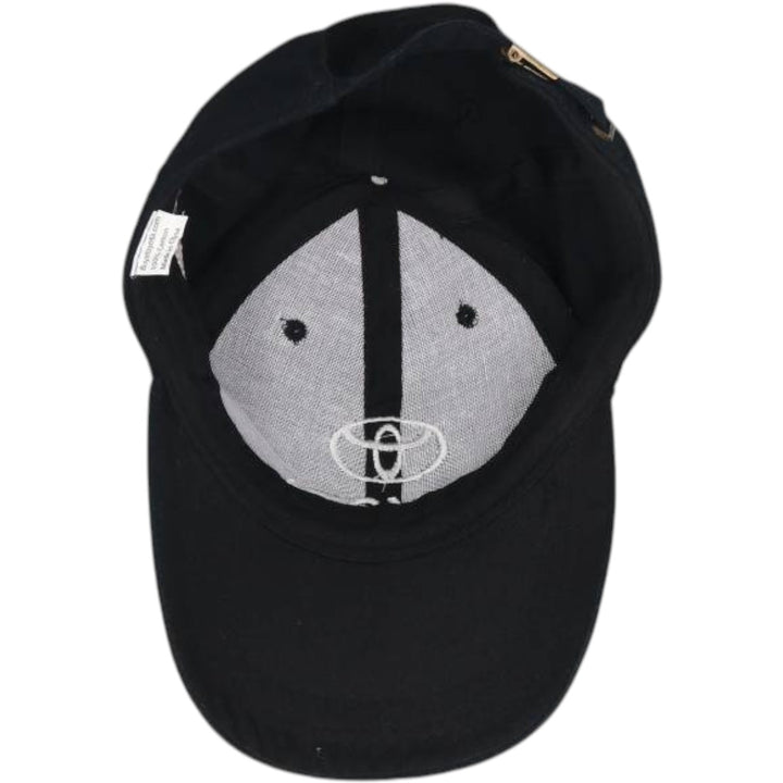 TOYOTA Advertising Baseball Cap, 6-Panel Cap, One Size Fits All cotton black type Vintage Second Hand