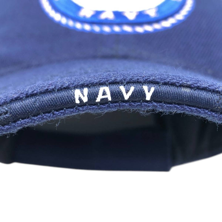 RAPID DOMINANCE USNAVY Military Baseball Cap, 6-Panel Cap, One Size Fits All acrylic navy blue type Vintage Second Hand