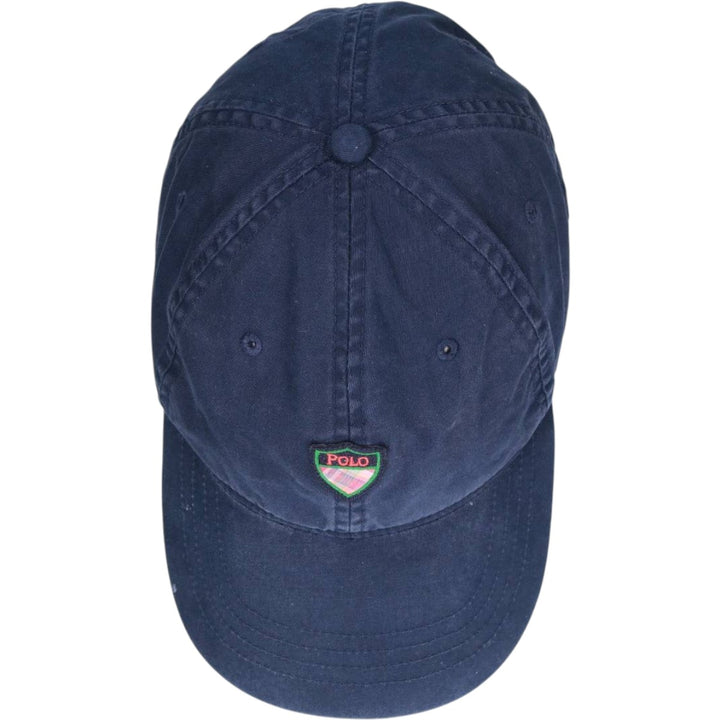 Ralph Lauren POLO GOLF Baseball Cap, 6-Panel Cap, One Size Fits All cotton navy blue type Vintage Second Hand
