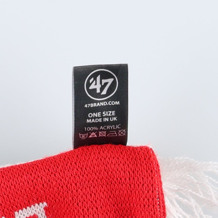 PREMIER LEAGE LIVERPOOL FC (Liverpool FC) Soccer Acrylic Scarf, Made in the UK acrylic red type Vintage Second Hand