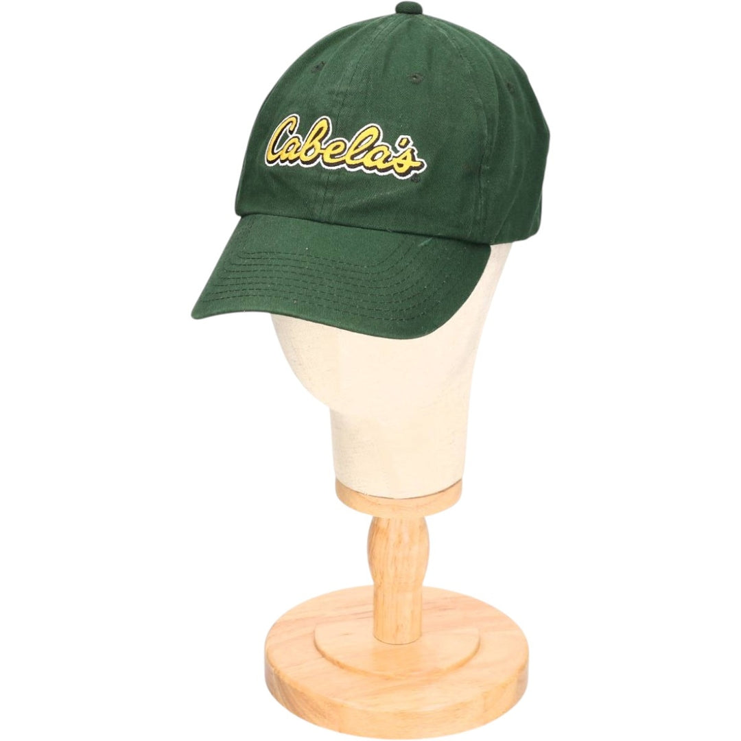 Cabelas 6-Panel Baseball Cap, One Size Fits Most unclear Green type dark green Vintage Second Hand
