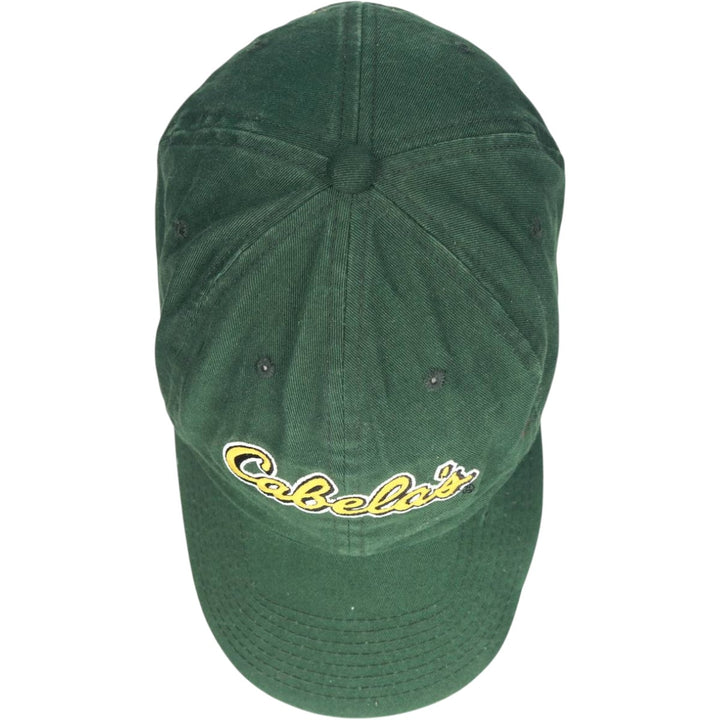 Cabelas 6-Panel Baseball Cap, One Size Fits Most unclear Green type dark green Vintage Second Hand