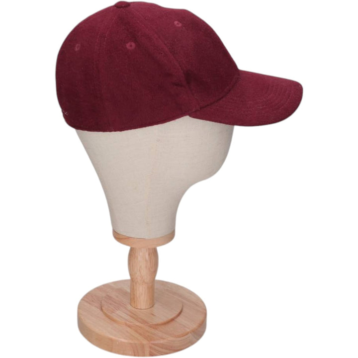 WESC Baseball Cap, 6-Panel Cap, One Size Fits All wool bordeaux Vintage Second Hand