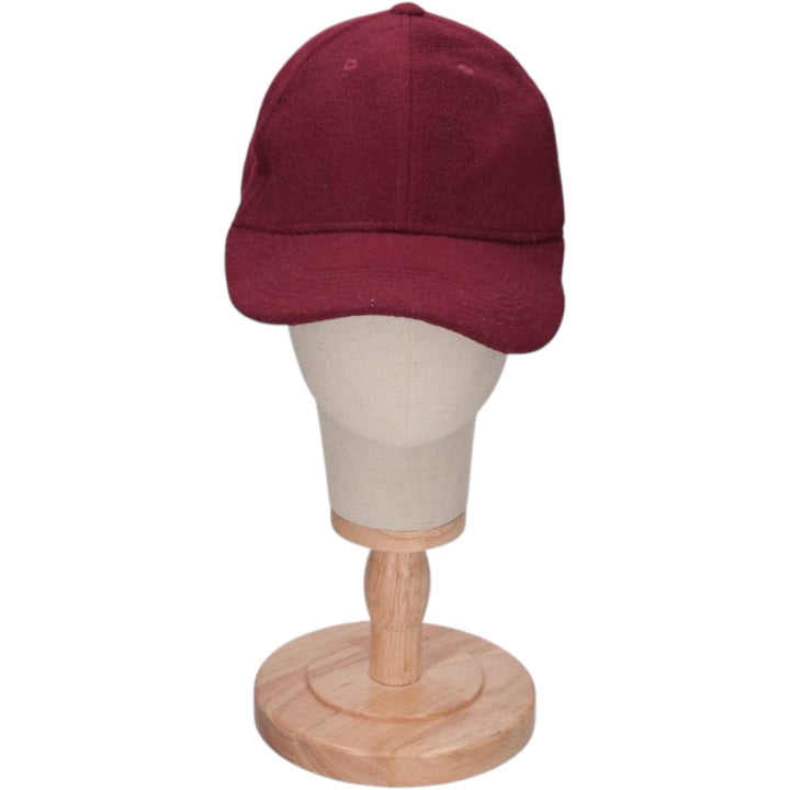 WESC Baseball Cap, 6-Panel Cap, One Size Fits All wool bordeaux Vintage Second Hand