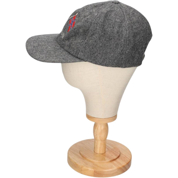 National Flag Pattern Baseball Cap, 6-Panel Cap, One Size Fits All unclear gray type Vintage Second Hand
