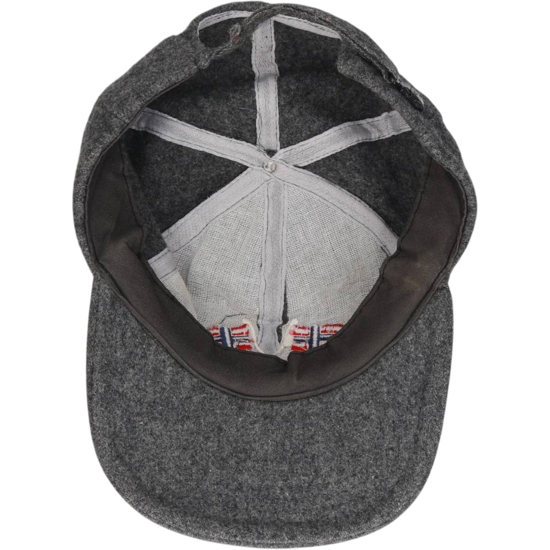 National Flag Pattern Baseball Cap, 6-Panel Cap, One Size Fits All unclear gray type Vintage Second Hand