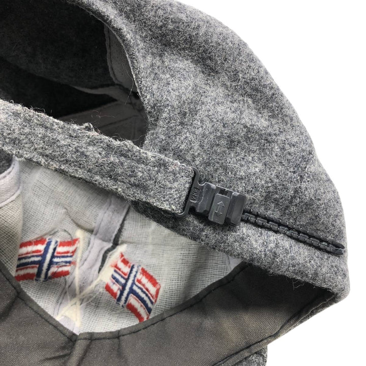 National Flag Pattern Baseball Cap, 6-Panel Cap, One Size Fits All unclear gray type Vintage Second Hand
