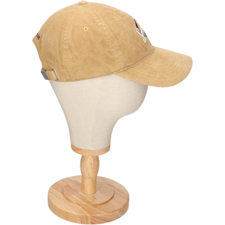 Columbia Corduroy Cap, One Size Fits All (approx.) cotton Beige type Vintage Second Hand