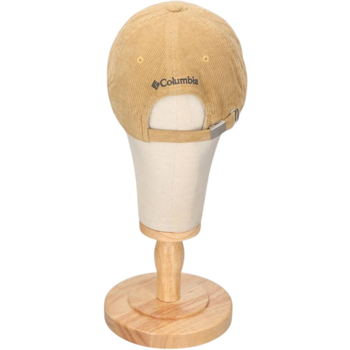Columbia Corduroy Cap, One Size Fits All (approx.) cotton Beige type Vintage Second Hand