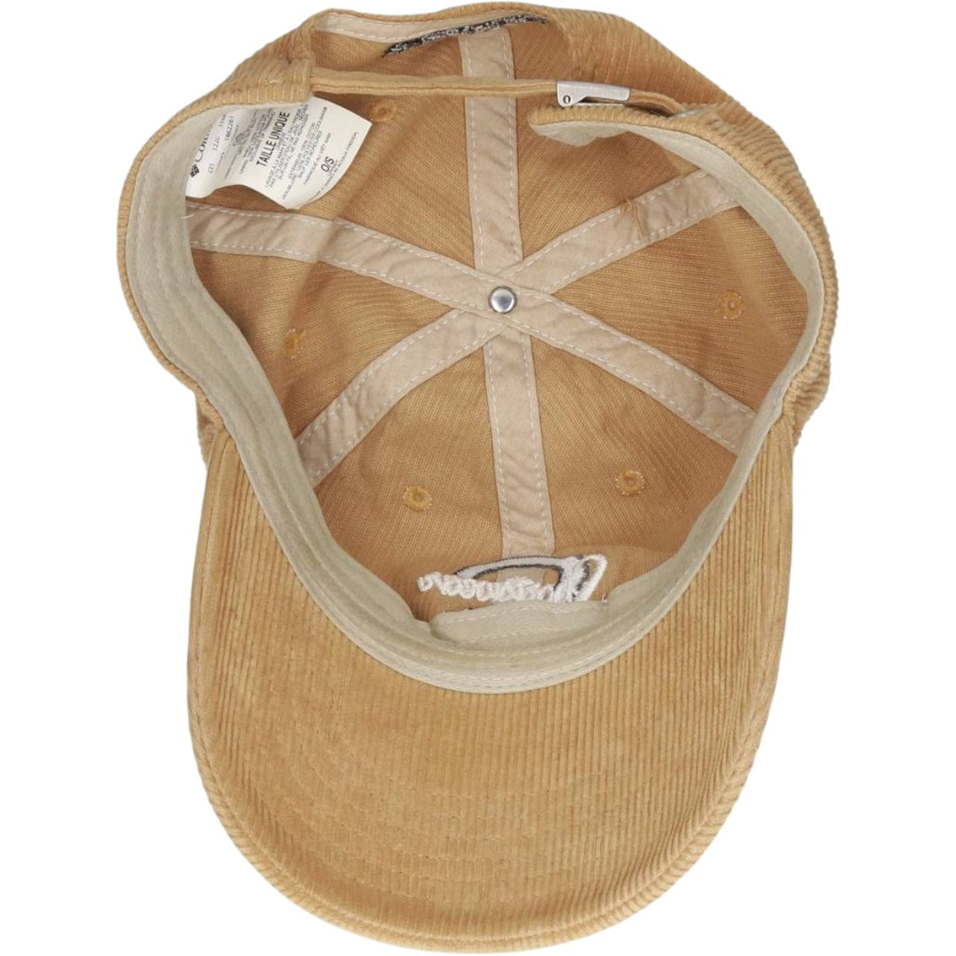 Columbia Corduroy Cap, One Size Fits All (approx.) cotton Beige type Vintage Second Hand