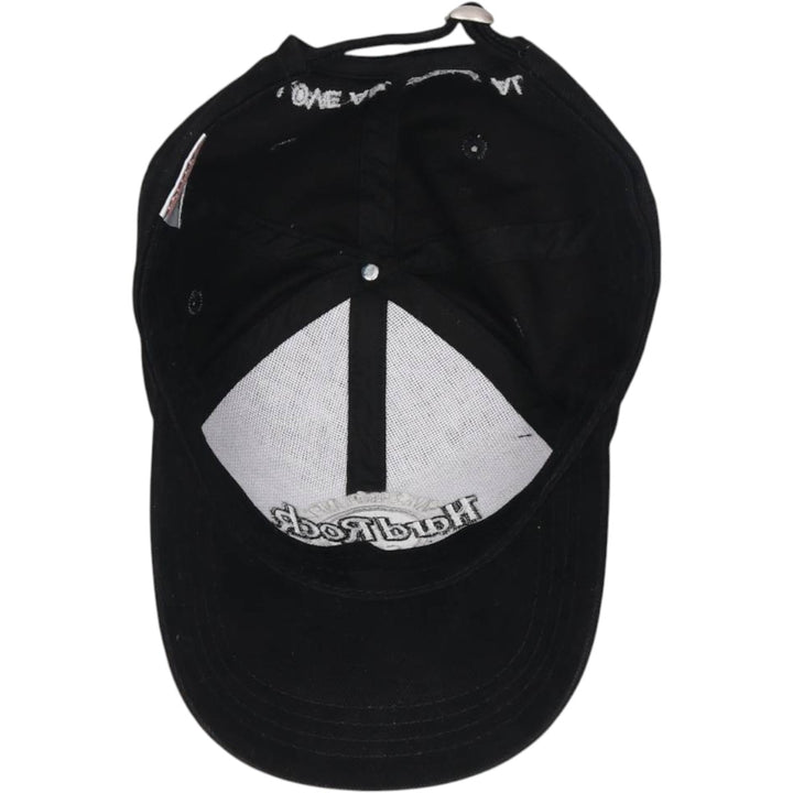 HARD ROCK CAFE Advertising 6-Panel Cap (One Size Fits All) cotton black type Vintage Second Hand