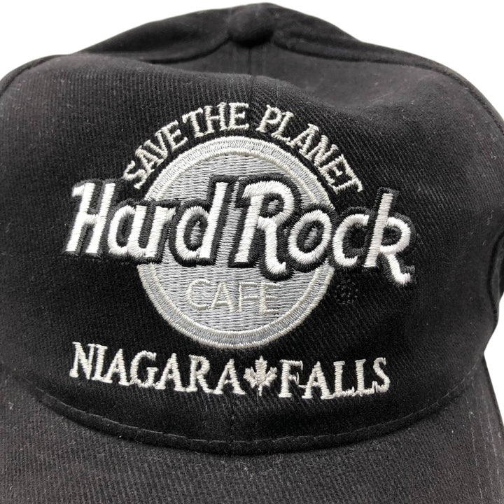 HARD ROCK CAFE Advertising 6-Panel Cap (One Size Fits All) cotton black type Vintage Second Hand