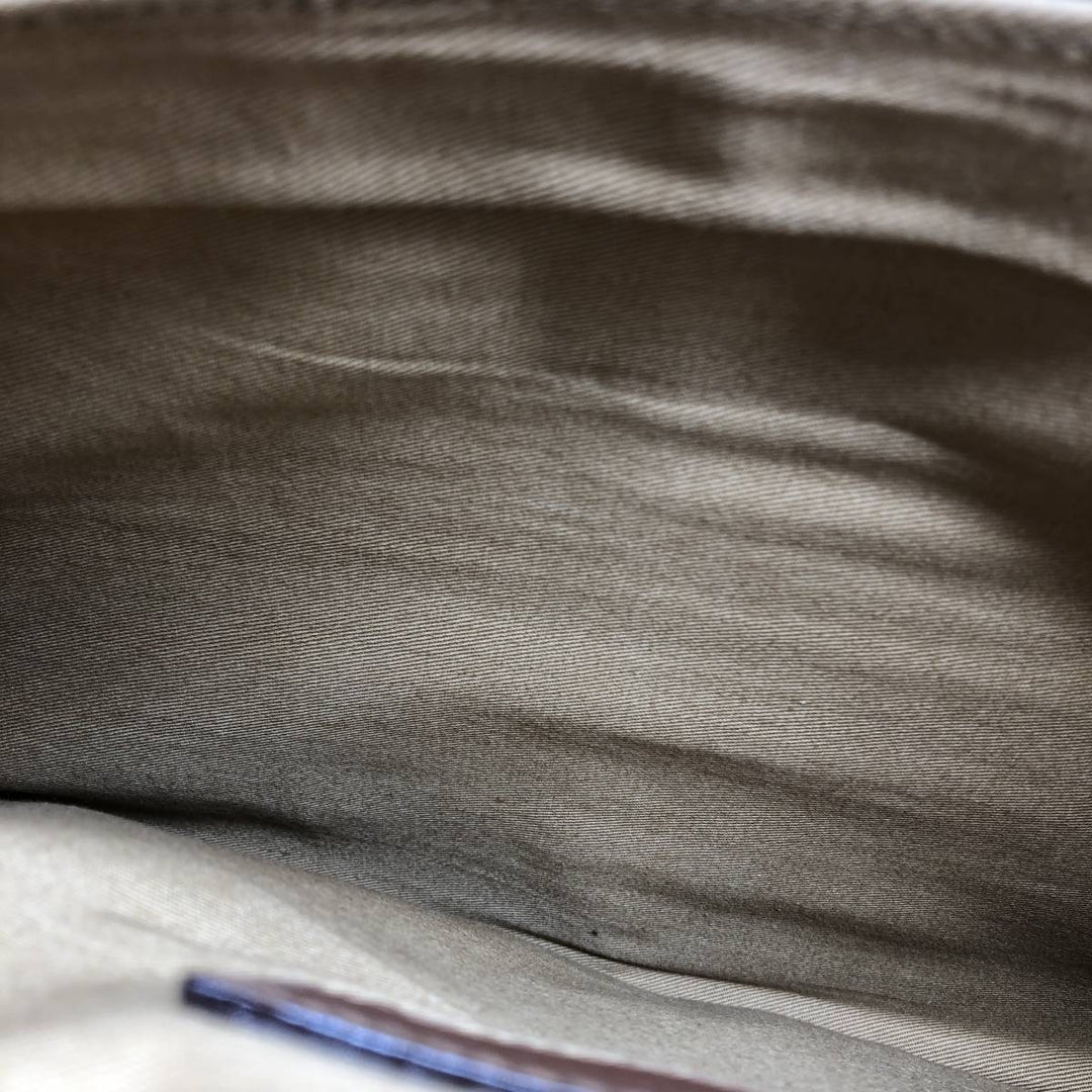 Ralph Lauren Polo Ralph Lauren Check Pattern Gun Club Check 2-Way Shoulder Bag genuine leather Beige type Vintage Second Hand