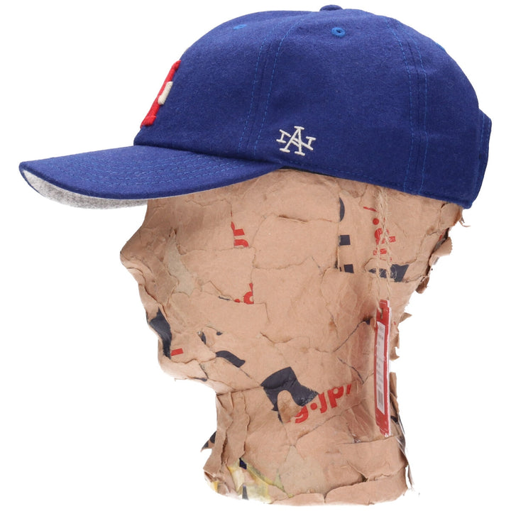 Royal American Needle MLB Los Angeles Dodgers BB Cap, Size F [SMU670B-LOS] wool blue type Vintage Second Hand