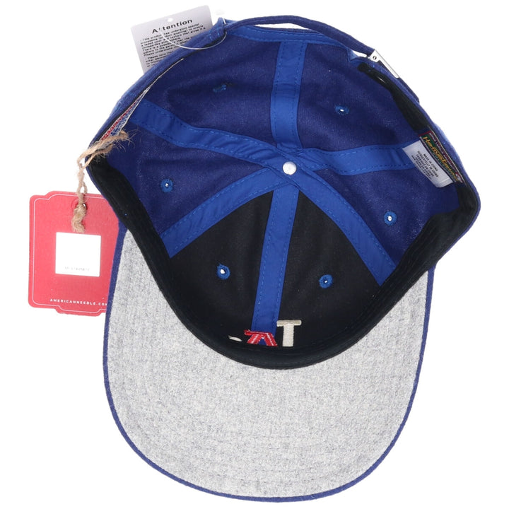 Royal American Needle MLB Los Angeles Dodgers BB Cap, Size F [SMU670B-LOS] wool blue type Vintage Second Hand